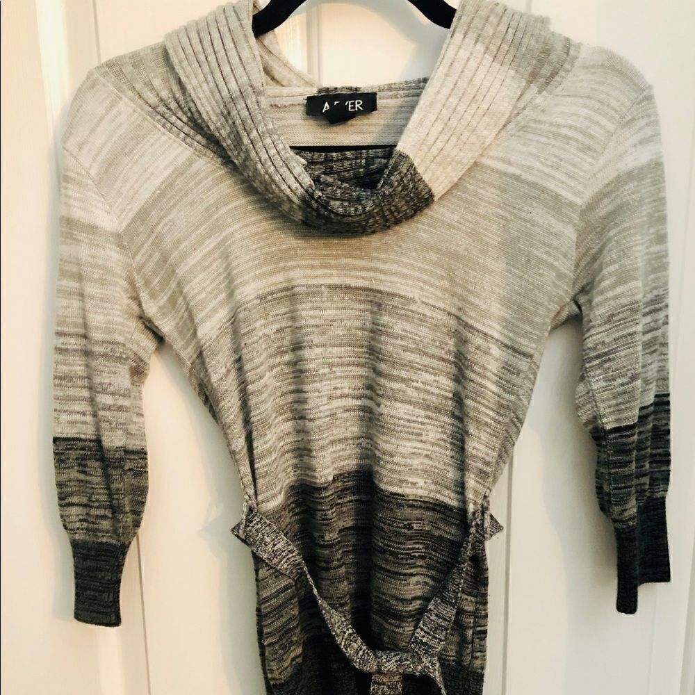 A. Beyer cowl neck sweater